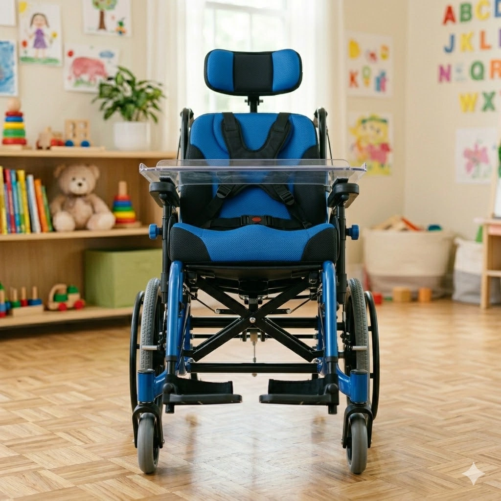 Tilt in Space Pediatric Wheelchair Pressure Relief India